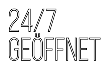 Konfiguriertes LED-Neonschild: 24/7 geöffnet - Official Neon - led neon schild schriftzug personalisiert