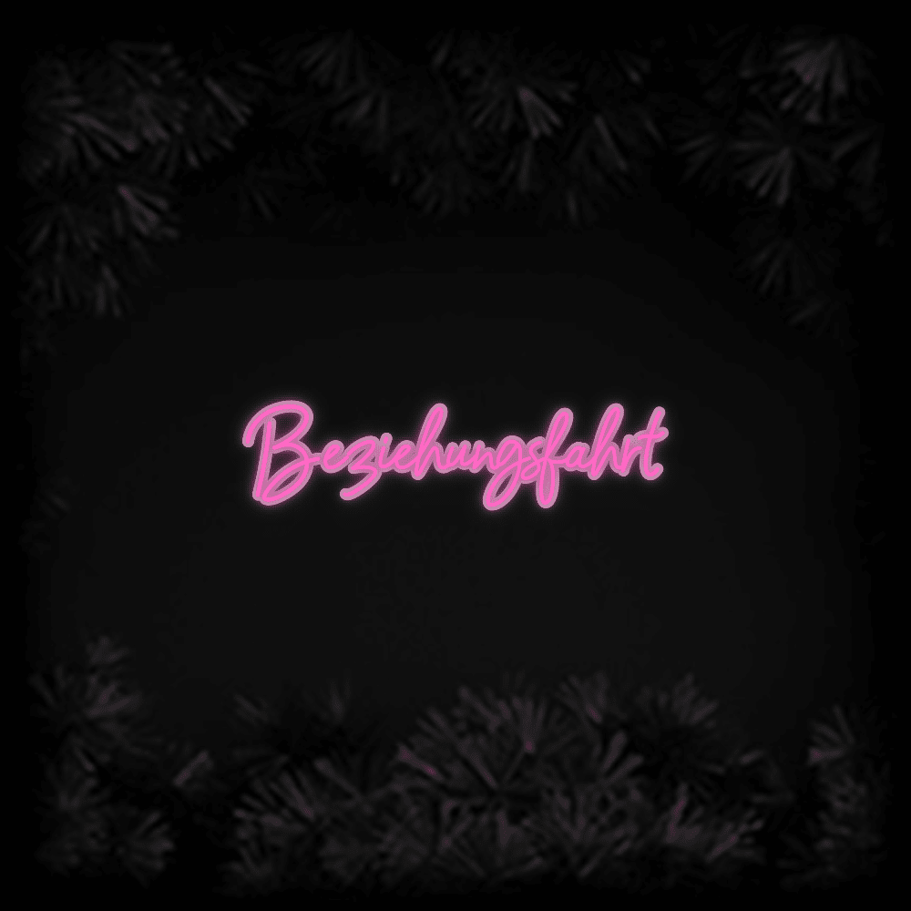 Konfiguriertes LED-Neonschild: Beziehungsfahrt - Official Neon - led neon schild schriftzug personalisiert