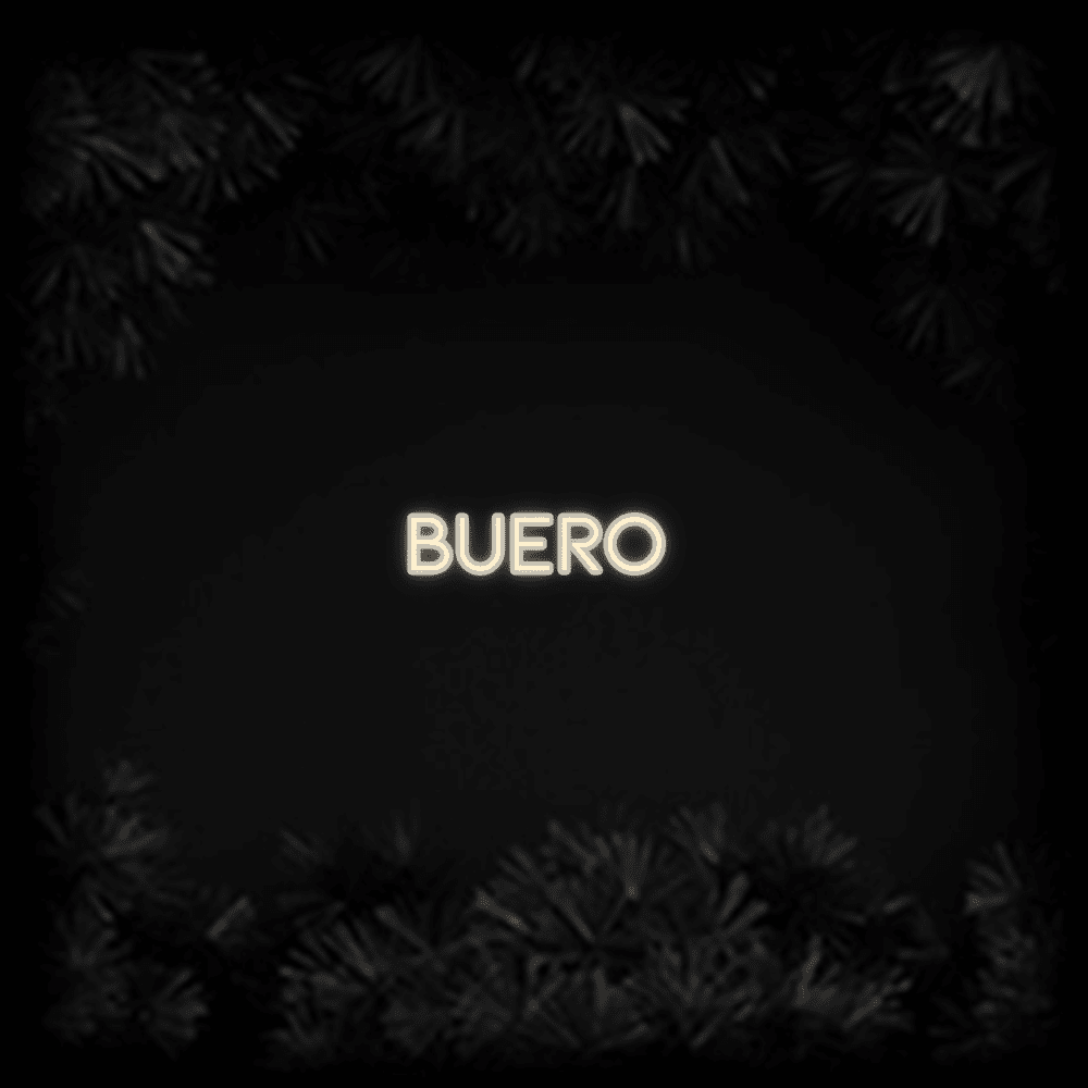 Konfiguriertes LED - Neonschild: BUERO - Official Neon - led neon schild schriftzug personalisiert