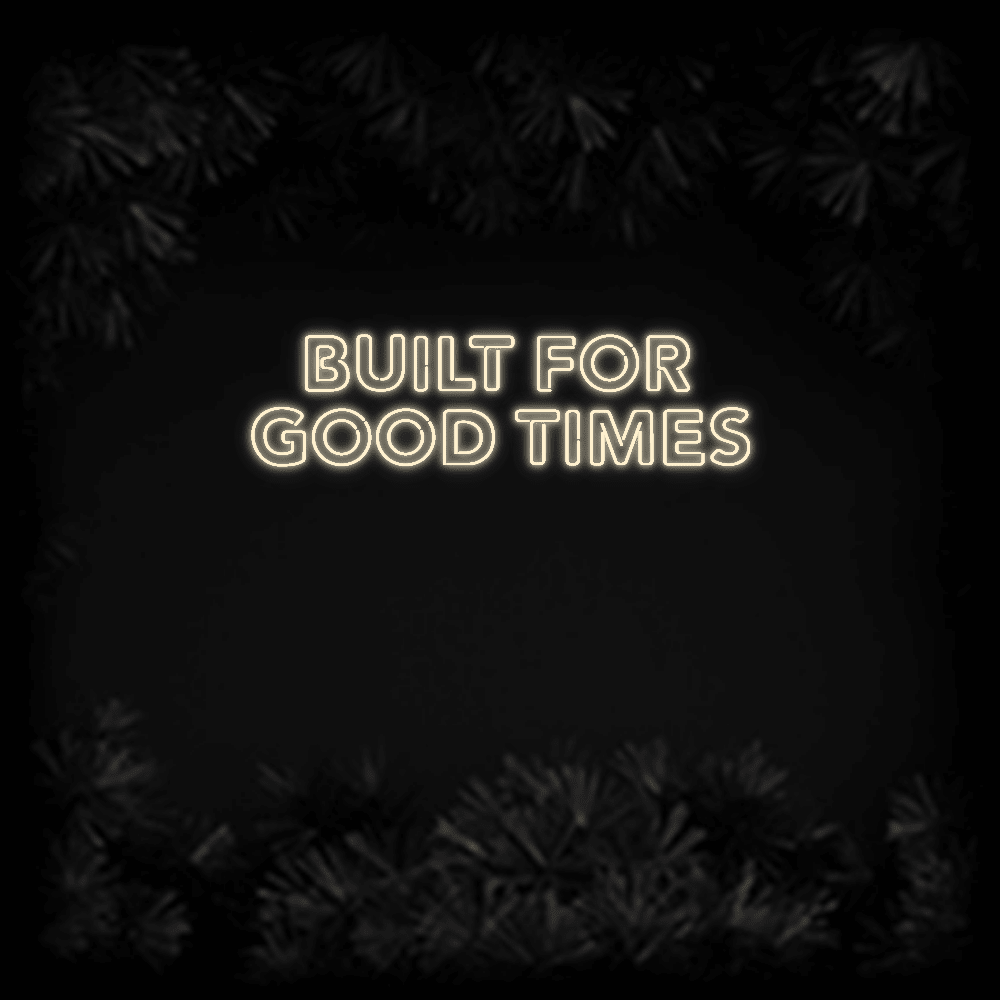 Konfiguriertes LED-Neonschild: BUILT FOR GOOD... - Official Neon - led neon schild schriftzug personalisiert