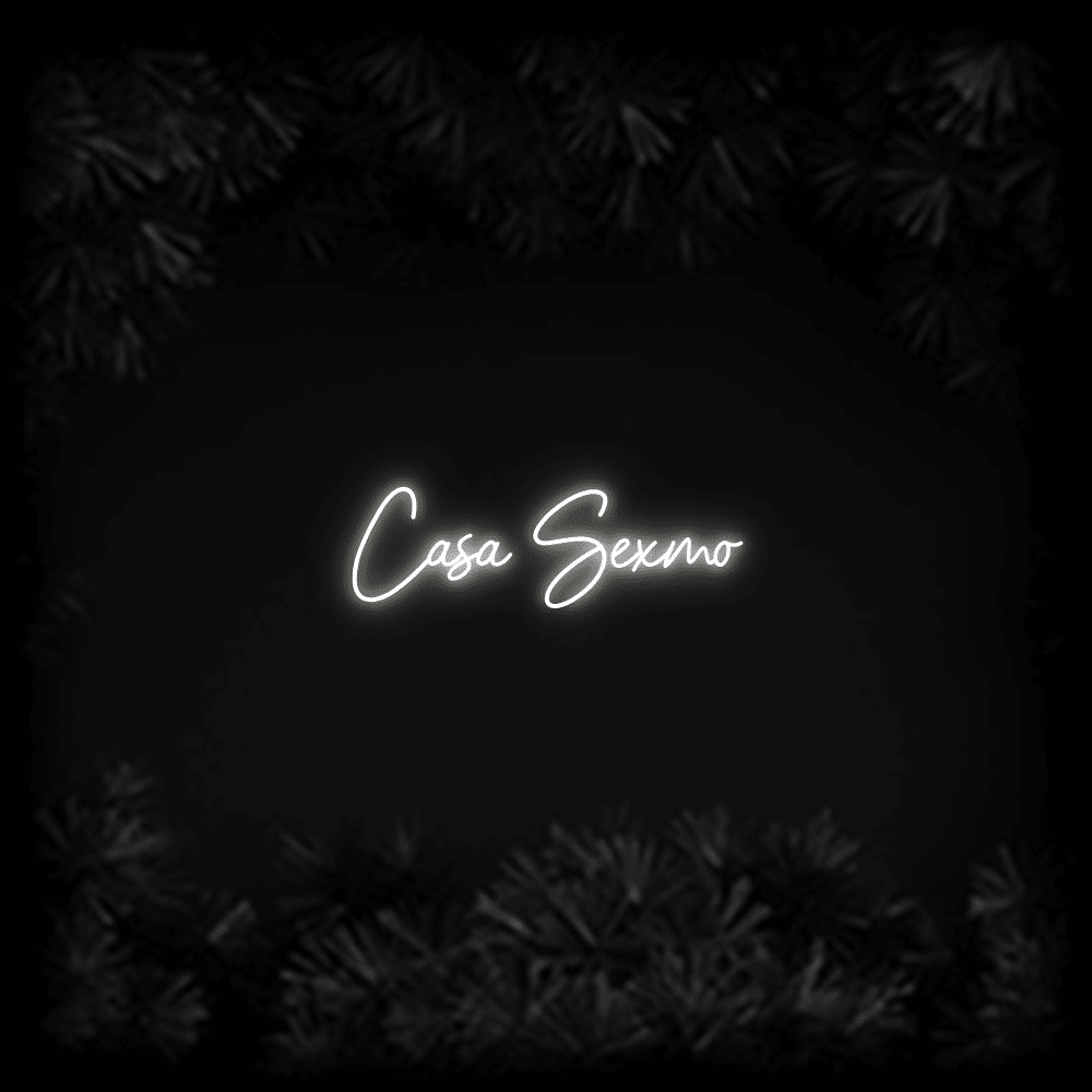 Konfiguriertes LED-Neonschild: Casa Sexmo - Official Neon - led neon schild schriftzug personalisiert