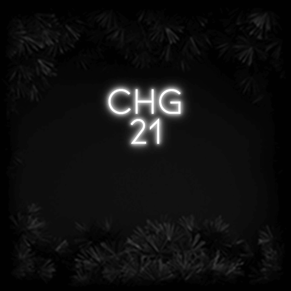 Konfiguriertes LED - Neonschild: CHG 21 - Official Neon - led neon schild schriftzug personalisiert