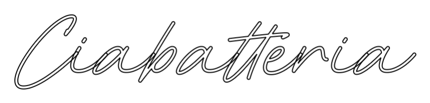Konfiguriertes LED-Neonschild: Ciabatteria - Official Neon - led neon schild schriftzug personalisiert