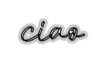 Konfiguriertes LED - Neonschild: ciao - Official Neon - led neon schild schriftzug personalisiert