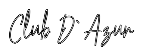 Konfiguriertes LED-Neonschild: Club D` Azur - Official Neon - led neon schild schriftzug personalisiert