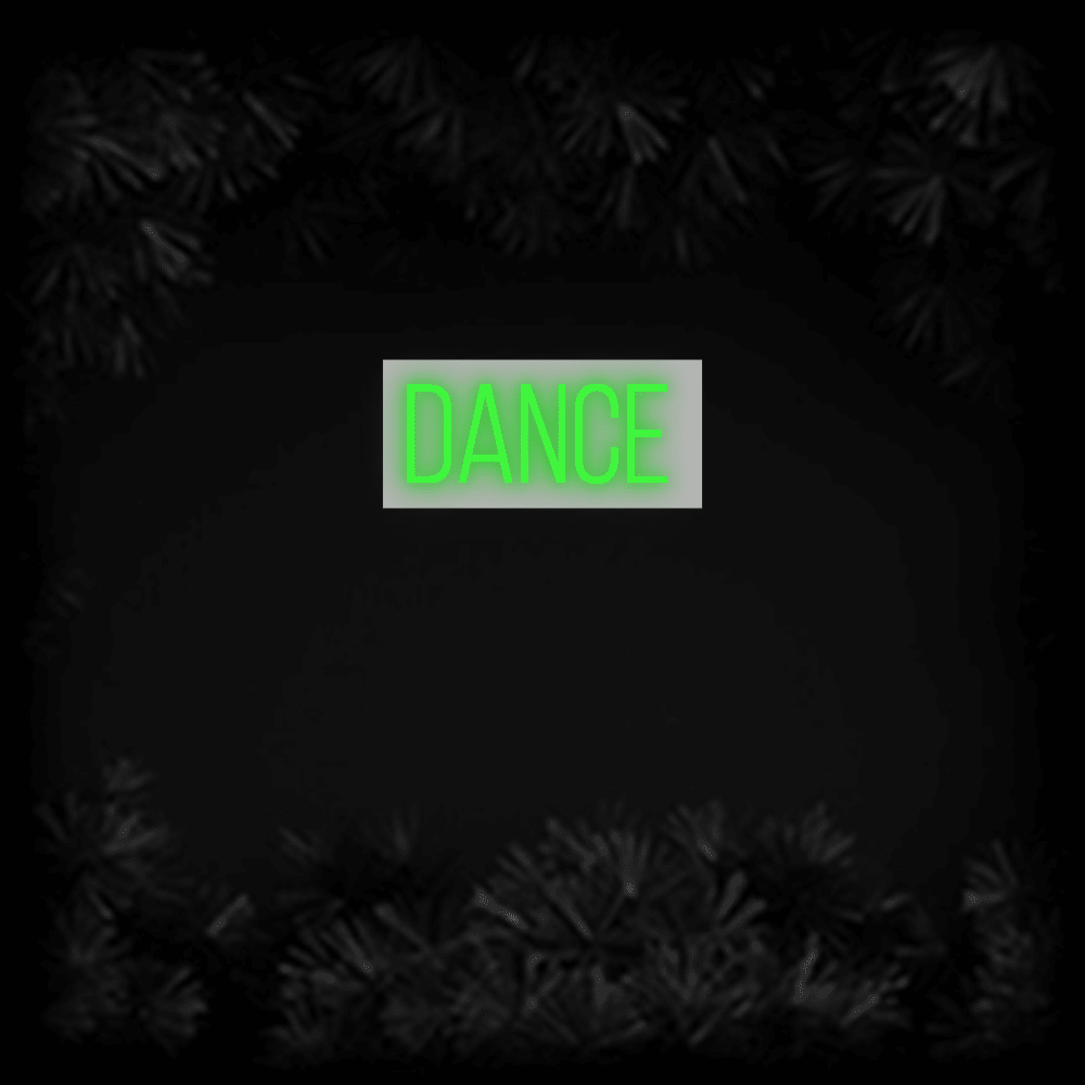 Konfiguriertes LED - Neonschild: Dance - Official Neon - led neon schild schriftzug personalisiert