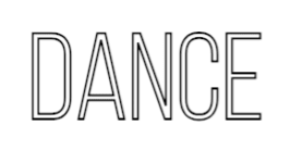 Konfiguriertes LED - Neonschild: Dance - Official Neon - led neon schild schriftzug personalisiert