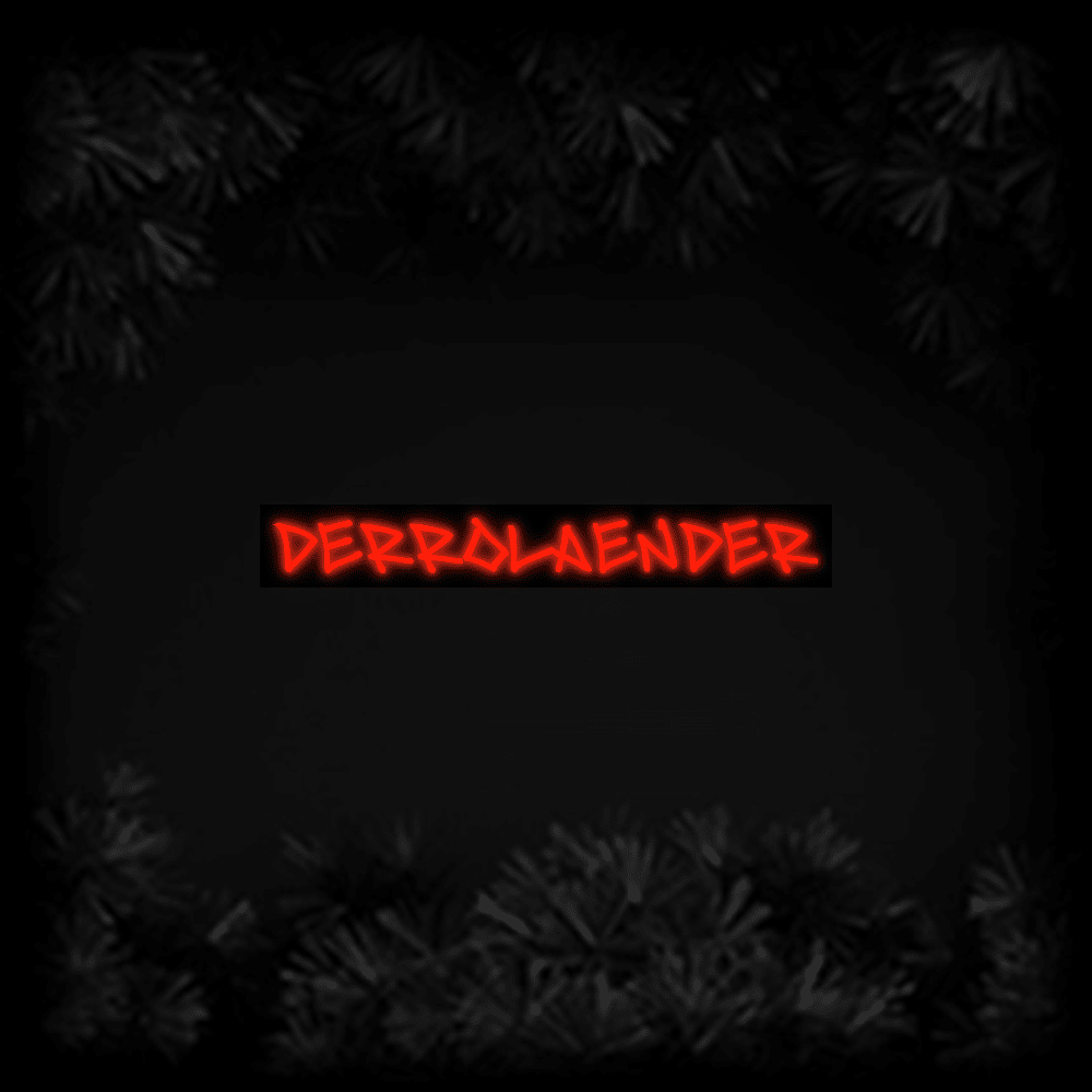 Konfiguriertes LED - Neonschild: derrolaender - Official Neon - led neon schild schriftzug personalisiert