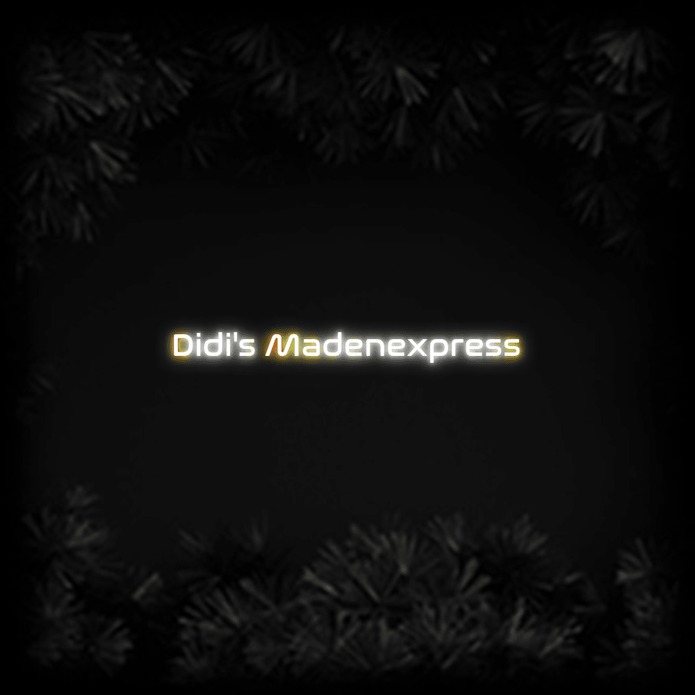 Konfiguriertes LED-Neonschild: Didi's Madenexp... - Official Neon - led neon schild schriftzug personalisiert
