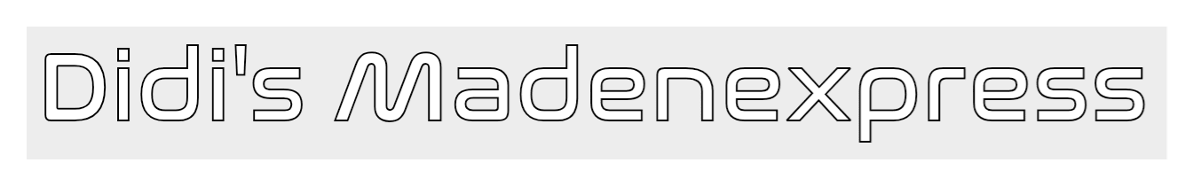 Konfiguriertes LED-Neonschild: Didi's Madenexp... - Official Neon - led neon schild schriftzug personalisiert