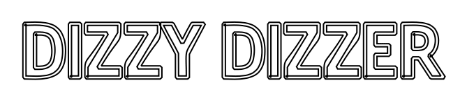 Konfiguriertes LED - Neonschild: DIZZY DIZZER - Official Neon - led neon schild schriftzug personalisiert