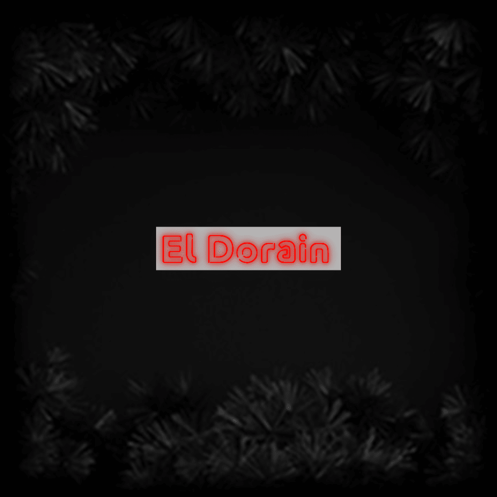 Konfiguriertes LED - Neonschild: El Dorain - Official Neon - led neon schild schriftzug personalisiert