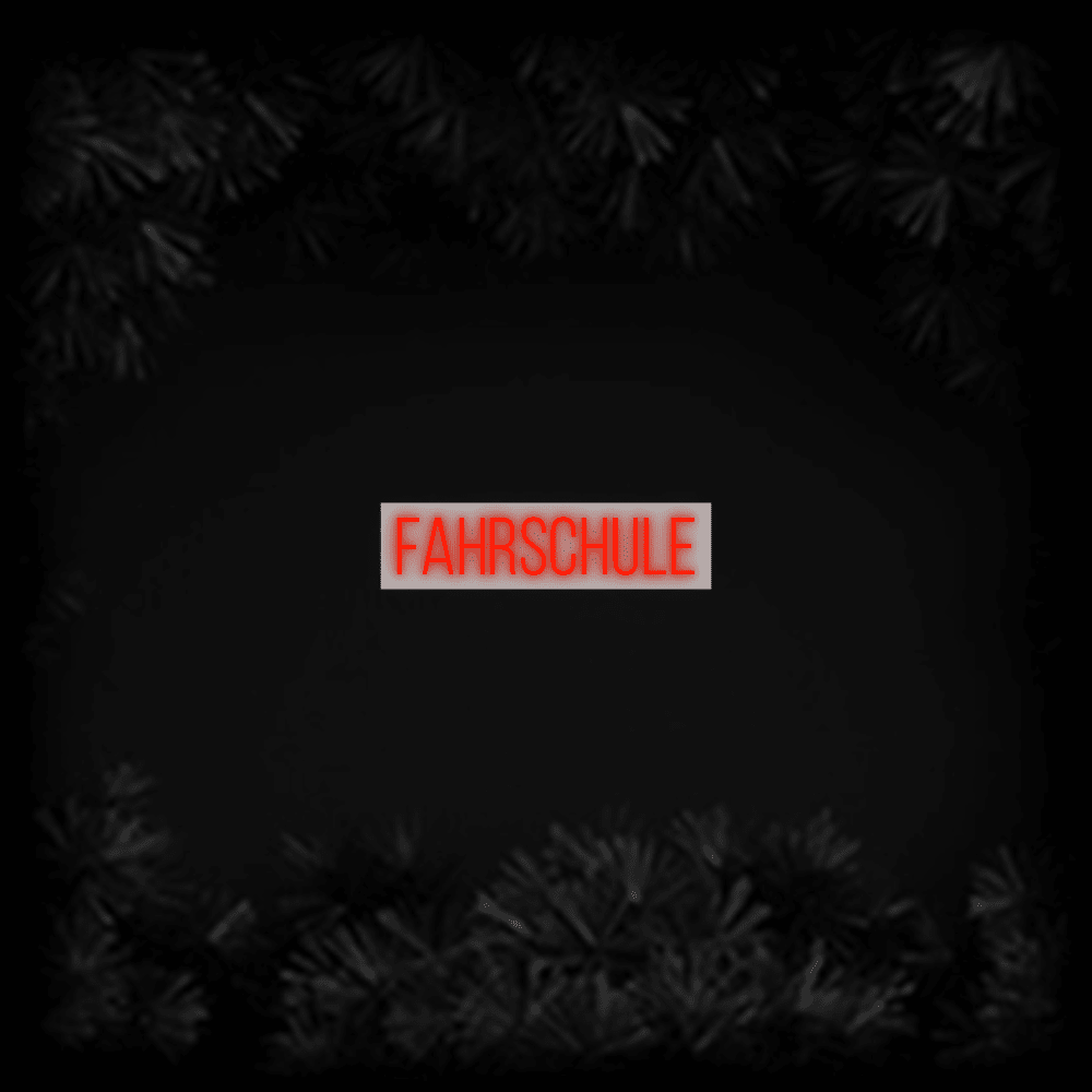 Konfiguriertes LED - Neonschild: Fahrschule - Official Neon - led neon schild schriftzug personalisiert