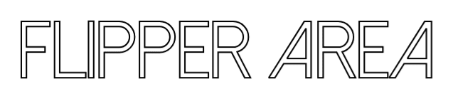 Konfiguriertes LED-Neonschild: Flipper Area - Official Neon - led neon schild schriftzug personalisiert