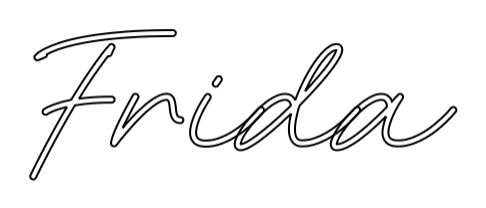 Konfiguriertes LED-Neonschild: Frida - Official Neon - led neon schild schriftzug personalisiert