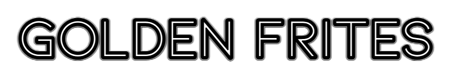 Konfiguriertes LED-Neonschild: GOLDEN FRITES - Official Neon - led neon schild schriftzug personalisiert