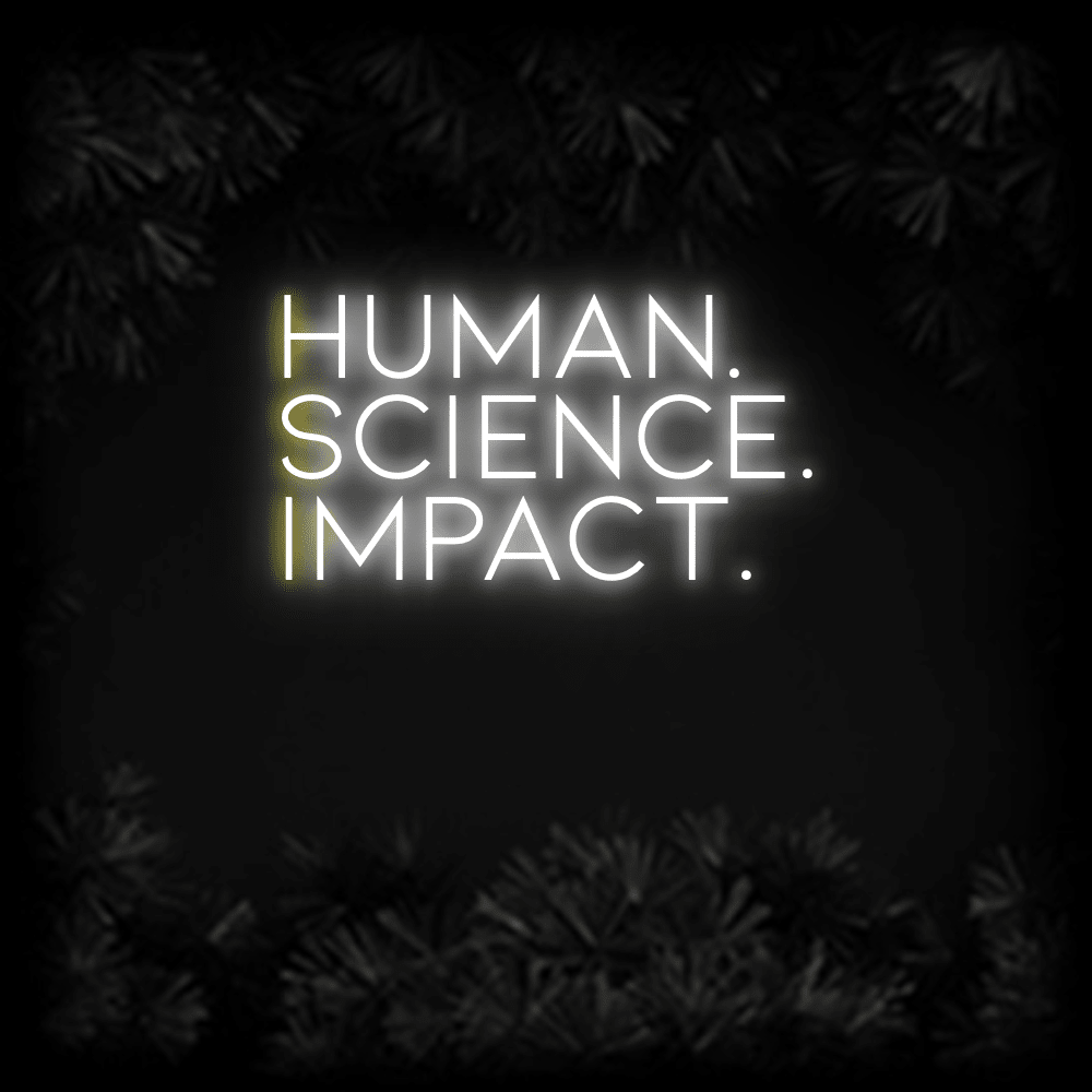 Konfiguriertes LED-Neonschild: HUMAN. SCIENCE.... - Official Neon - led neon schild schriftzug personalisiert