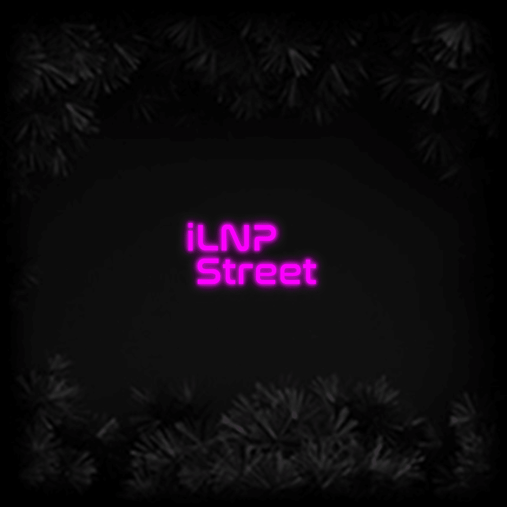 Konfiguriertes LED - Neonschild: iLNP Street - Official Neon - led neon schild schriftzug personalisiert