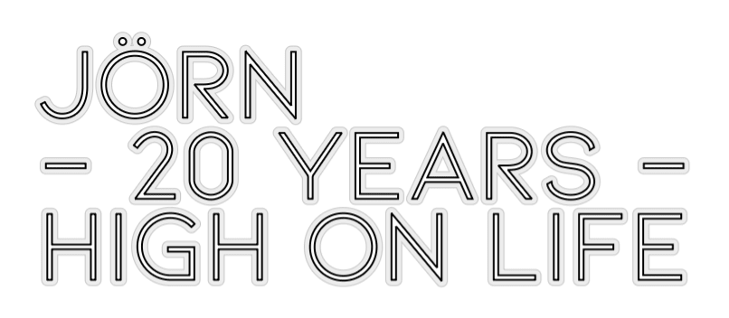 Konfiguriertes LED-Neonschild: JöRN - 20 years... - Official Neon - led neon schild schriftzug personalisiert