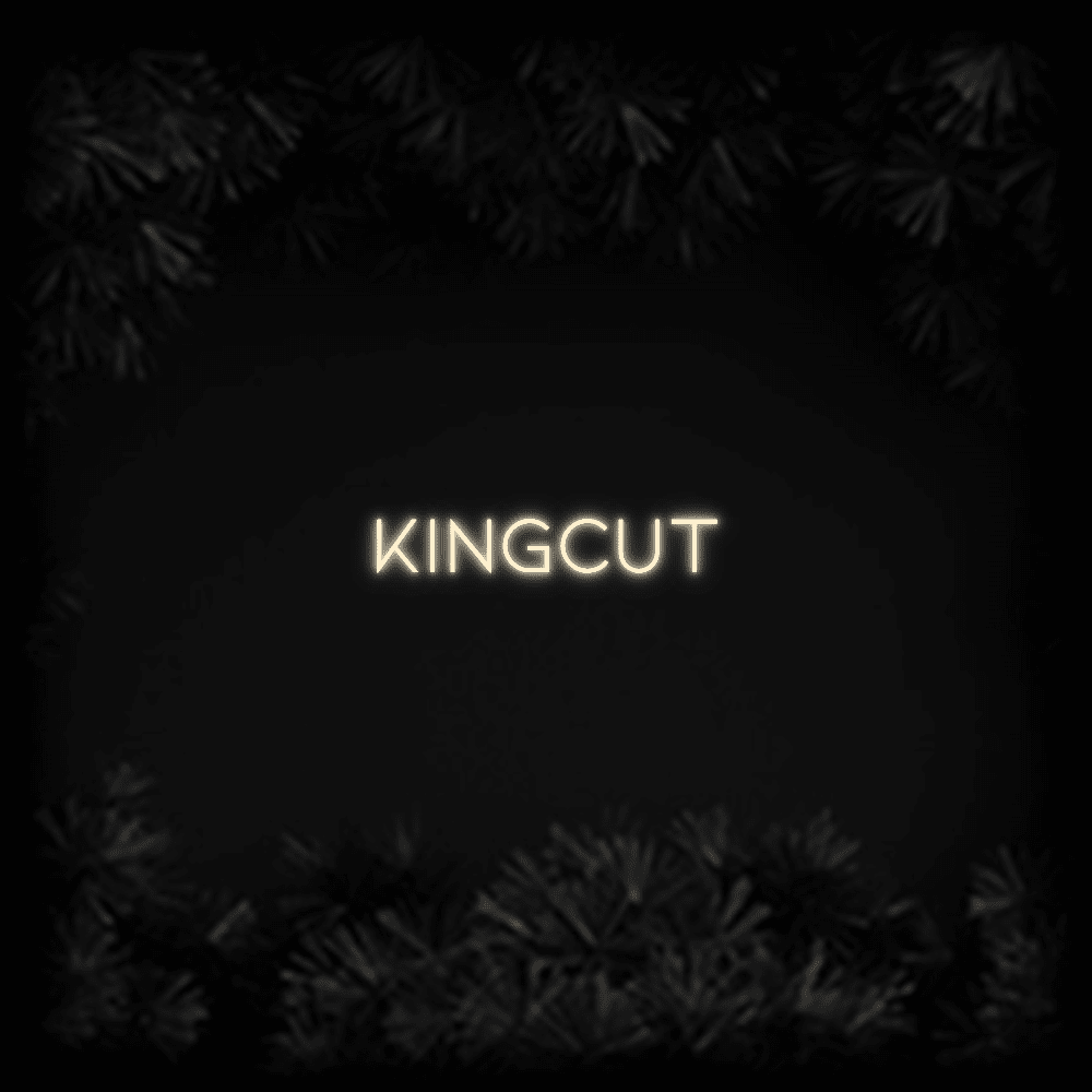 Konfiguriertes LED - Neonschild: KingCut - Official Neon - led neon schild schriftzug personalisiert