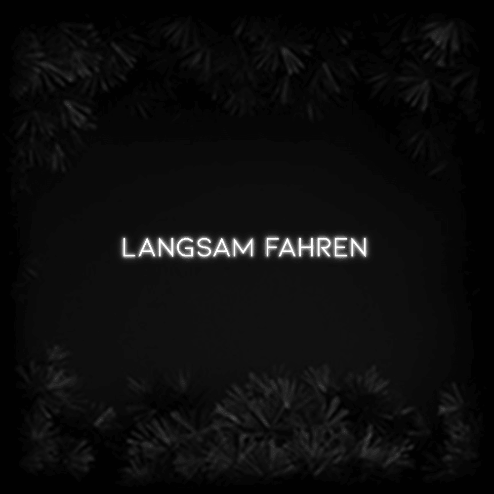 Konfiguriertes LED-Neonschild: Langsam fahren - Official Neon - led neon schild schriftzug personalisiert