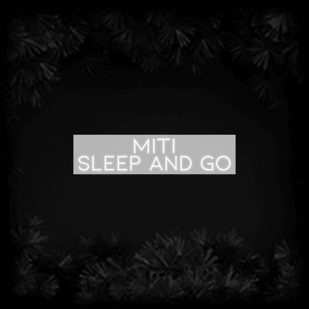 Konfiguriertes LED-Neonschild: MiTi Sleep and... - Official Neon - led neon schild schriftzug personalisiert