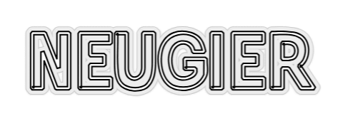 Konfiguriertes LED-Neonschild: Neugier - Official Neon - led neon schild schriftzug personalisiert