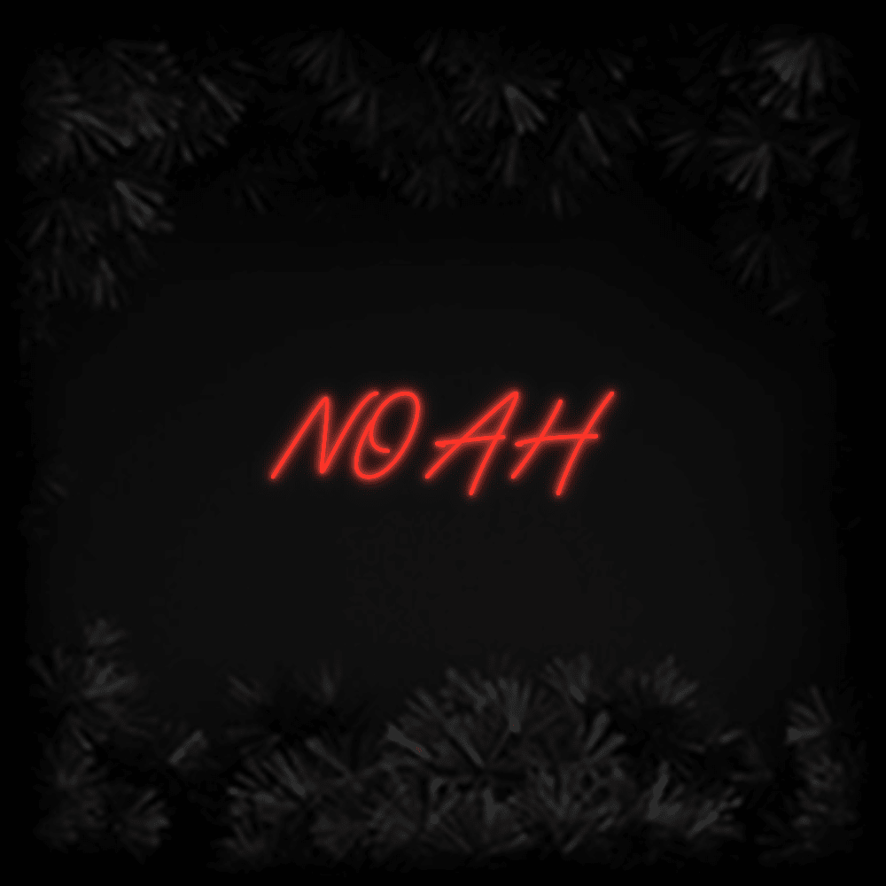 Konfiguriertes LED-Neonschild: NOAH - Official Neon - led neon schild schriftzug personalisiert