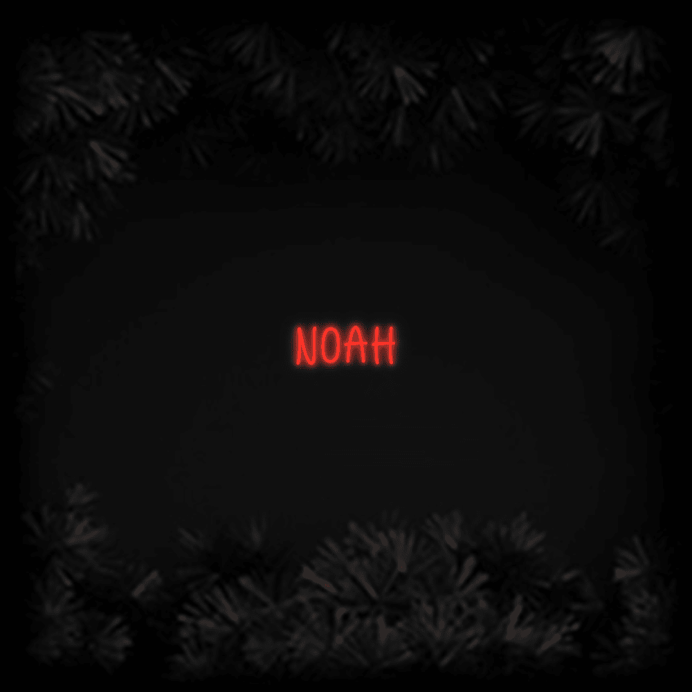 Konfiguriertes LED-Neonschild: NOAH - Official Neon - led neon schild schriftzug personalisiert