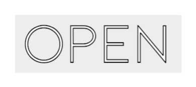 Konfiguriertes LED - Neonschild: OPEN - Official Neon - led neon schild schriftzug personalisiert
