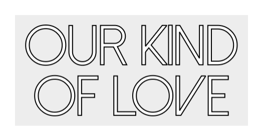 Konfiguriertes LED-Neonschild: OUR KIND OF LOV... - Official Neon - led neon schild schriftzug personalisiert
