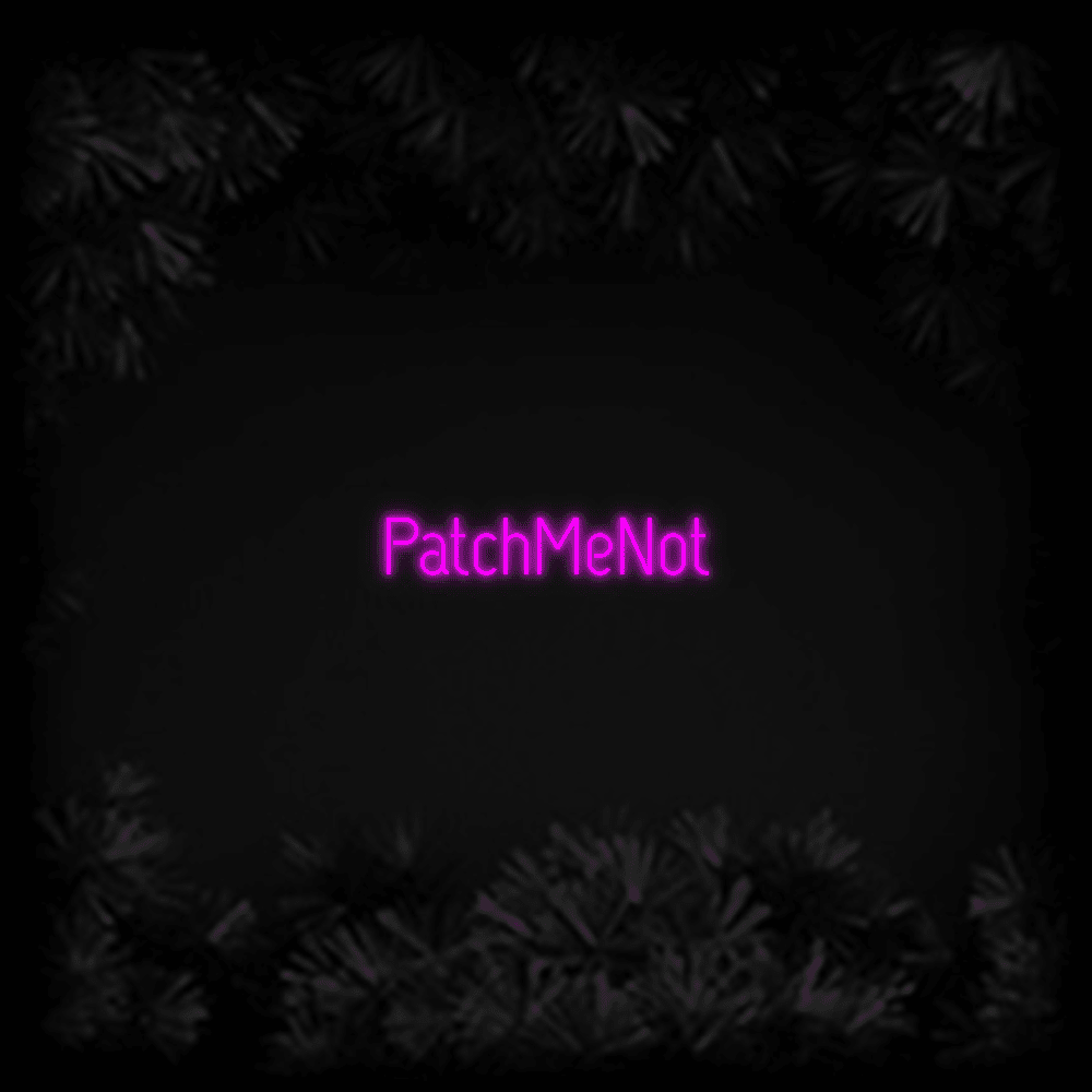 Konfiguriertes LED - Neonschild: PatchMeNot - Official Neon - led neon schild schriftzug personalisiert