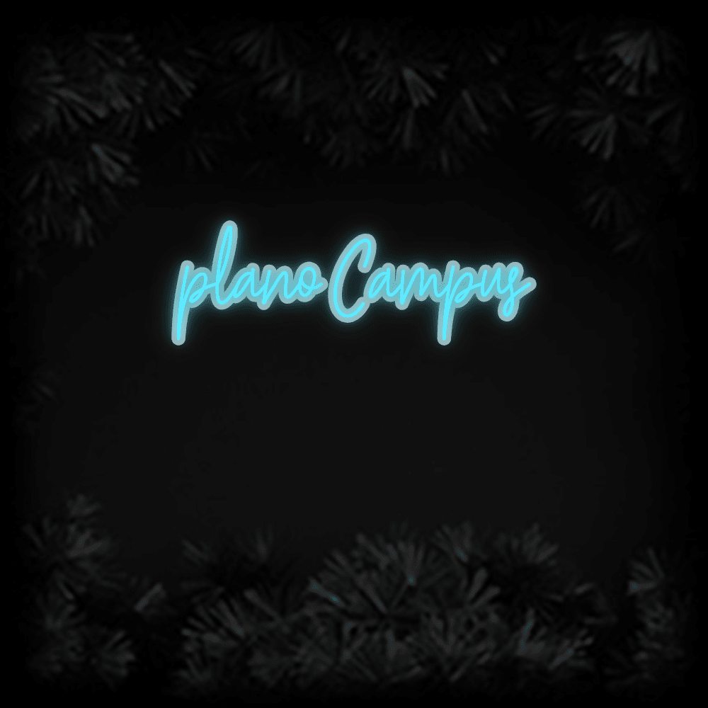 Konfiguriertes LED-Neonschild: plano Campus - Official Neon - led neon schild schriftzug personalisiert