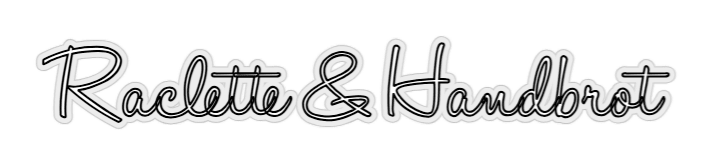 Konfiguriertes LED-Neonschild: Raclette & Hand... - Official Neon - led neon schild schriftzug personalisiert