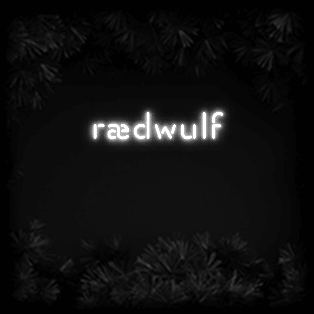 Konfiguriertes LED - Neonschild: rædwulf - Official Neon - led neon schild schriftzug personalisiert