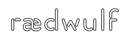 Konfiguriertes LED - Neonschild: rædwulf - Official Neon - led neon schild schriftzug personalisiert