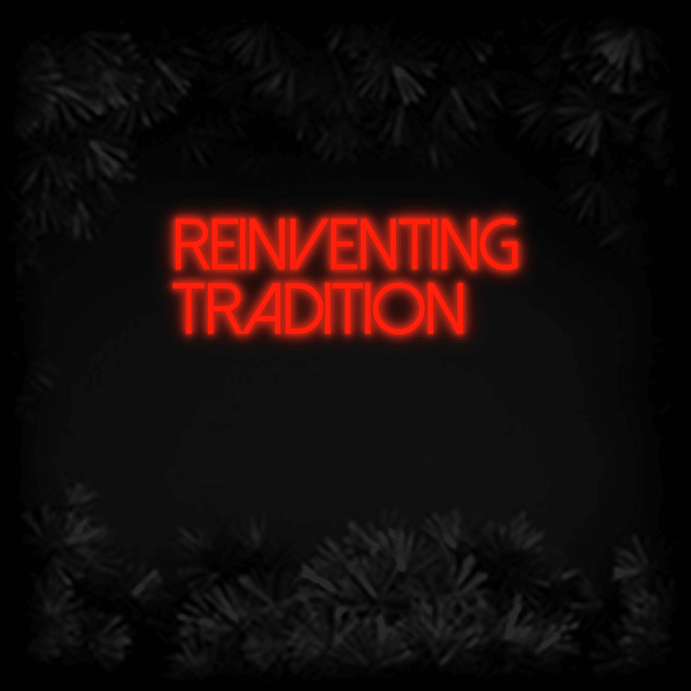 Konfiguriertes LED - Neonschild: reinventing tra... - Official Neon - led neon schild schriftzug personalisiert