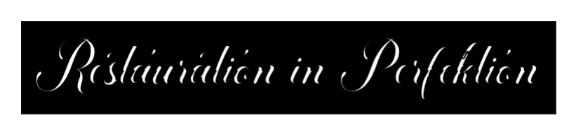 Konfiguriertes LED-Neonschild: Restauration in... - Official Neon - led neon schild schriftzug personalisiert