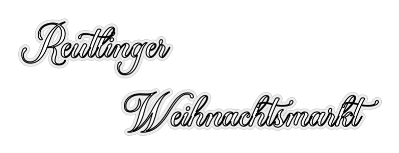 Konfiguriertes LED-Neonschild: Reutlinger Weih... - Official Neon - led neon schild schriftzug personalisiert