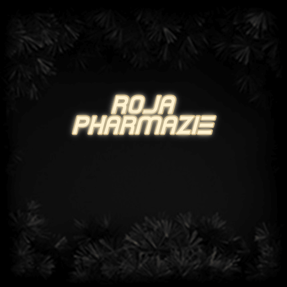 Konfiguriertes LED - Neonschild: Roja Pharmazie - Official Neon - led neon schild schriftzug personalisiert