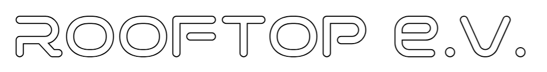 Konfiguriertes LED - Neonschild: Rooftop e.V. - Official Neon - led neon schild schriftzug personalisiert