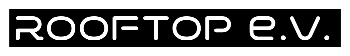 Konfiguriertes LED - Neonschild: Rooftop e.V. - Official Neon - led neon schild schriftzug personalisiert