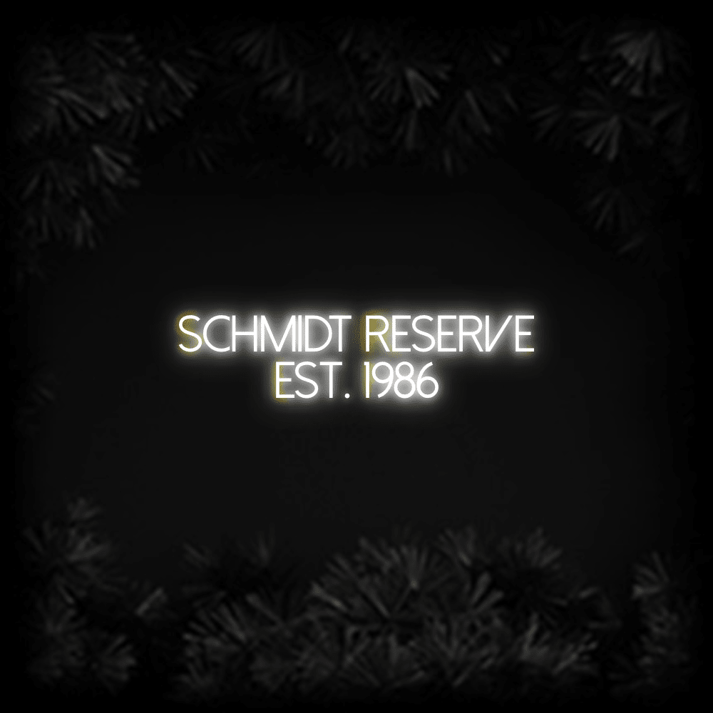 Konfiguriertes LED-Neonschild: Schmidt Reserve... - Official Neon - led neon schild schriftzug personalisiert