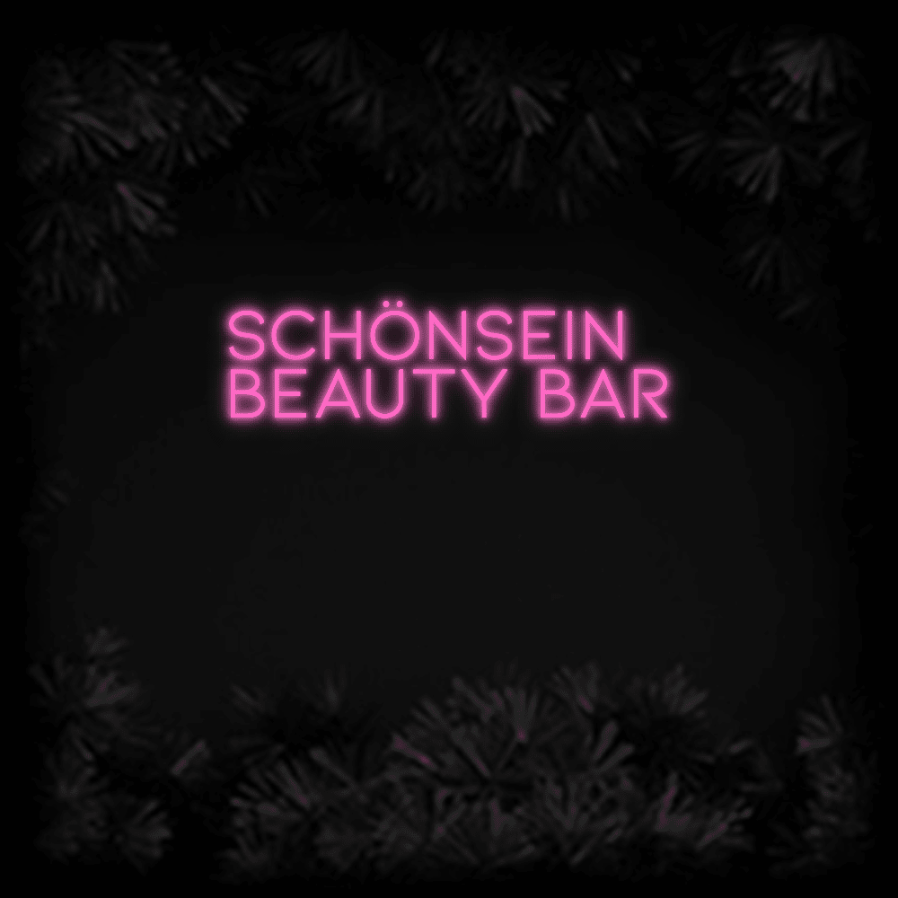 Konfiguriertes LED-Neonschild: SchönSein Beaut... - Official Neon - led neon schild schriftzug personalisiert