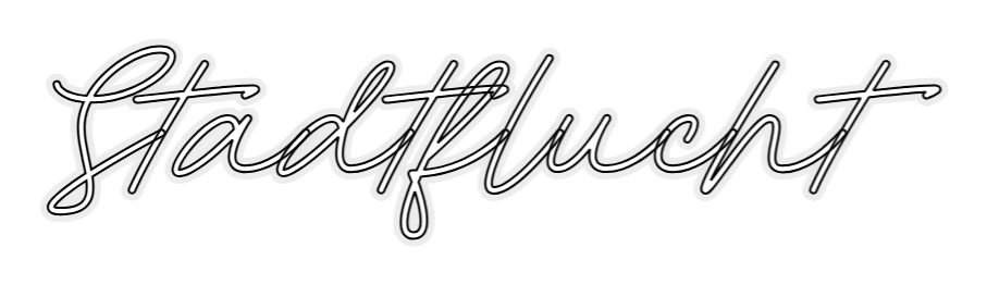 Konfiguriertes LED - Neonschild: Stadtflucht - Official Neon - led neon schild schriftzug personalisiert