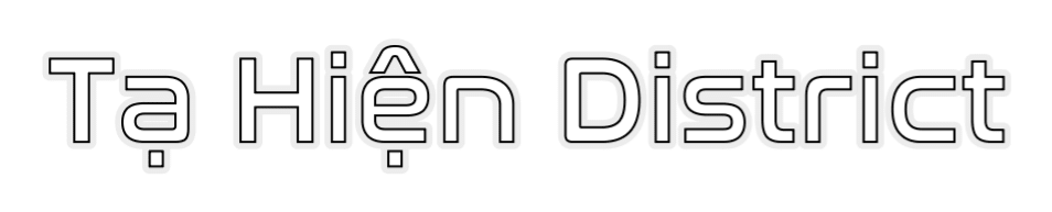 Konfiguriertes LED - Neonschild: Tạ Hiện Distric... - Official Neon - led neon schild schriftzug personalisiert