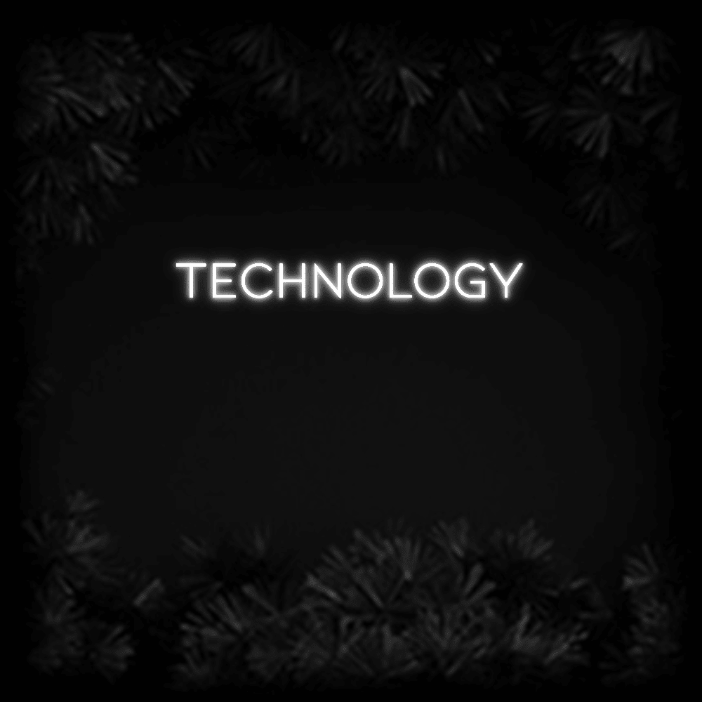 Konfiguriertes LED - Neonschild: Technology - Official Neon - led neon schild schriftzug personalisiert
