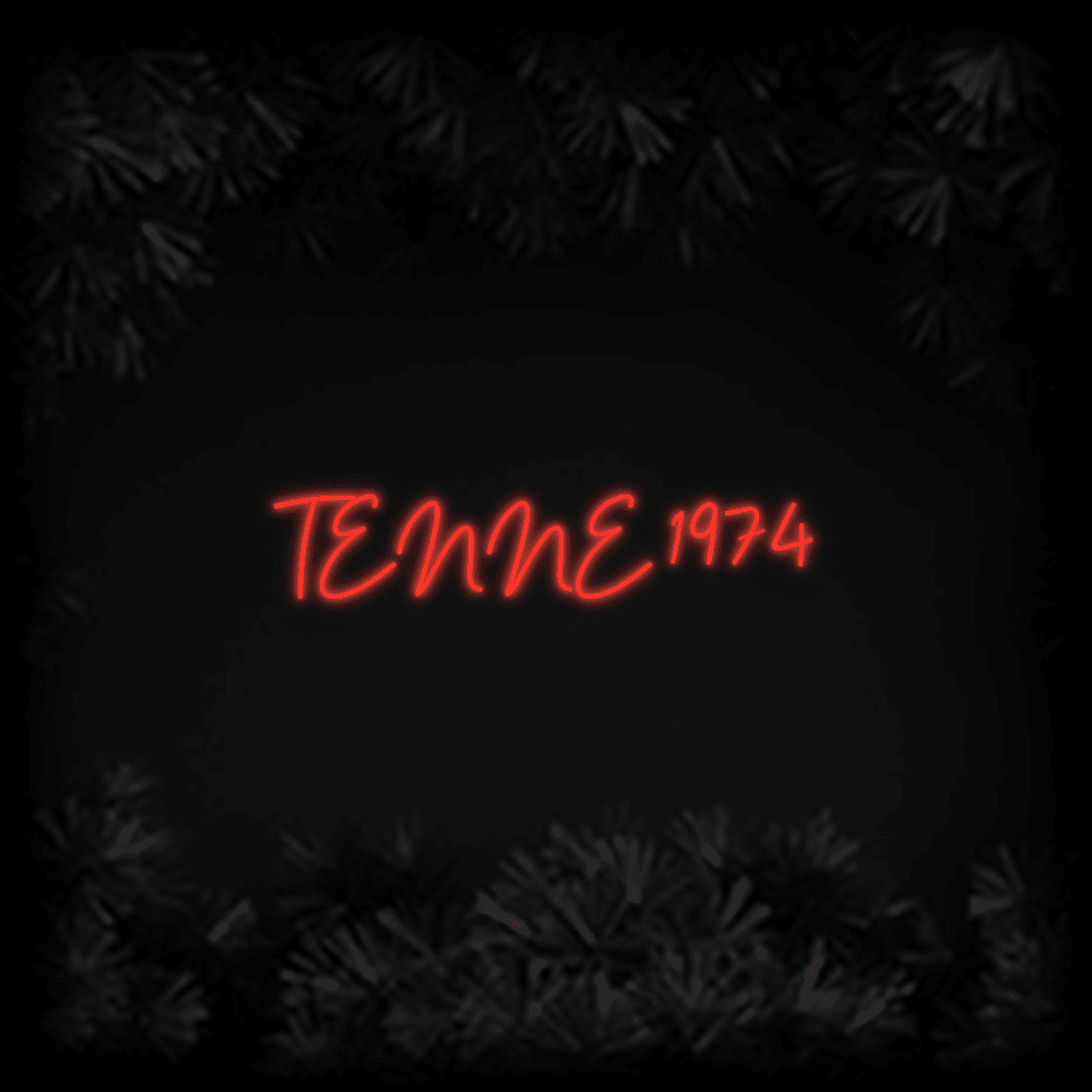 Konfiguriertes LED - Neonschild: TENNE 1974 - Official Neon - led neon schild schriftzug personalisiert