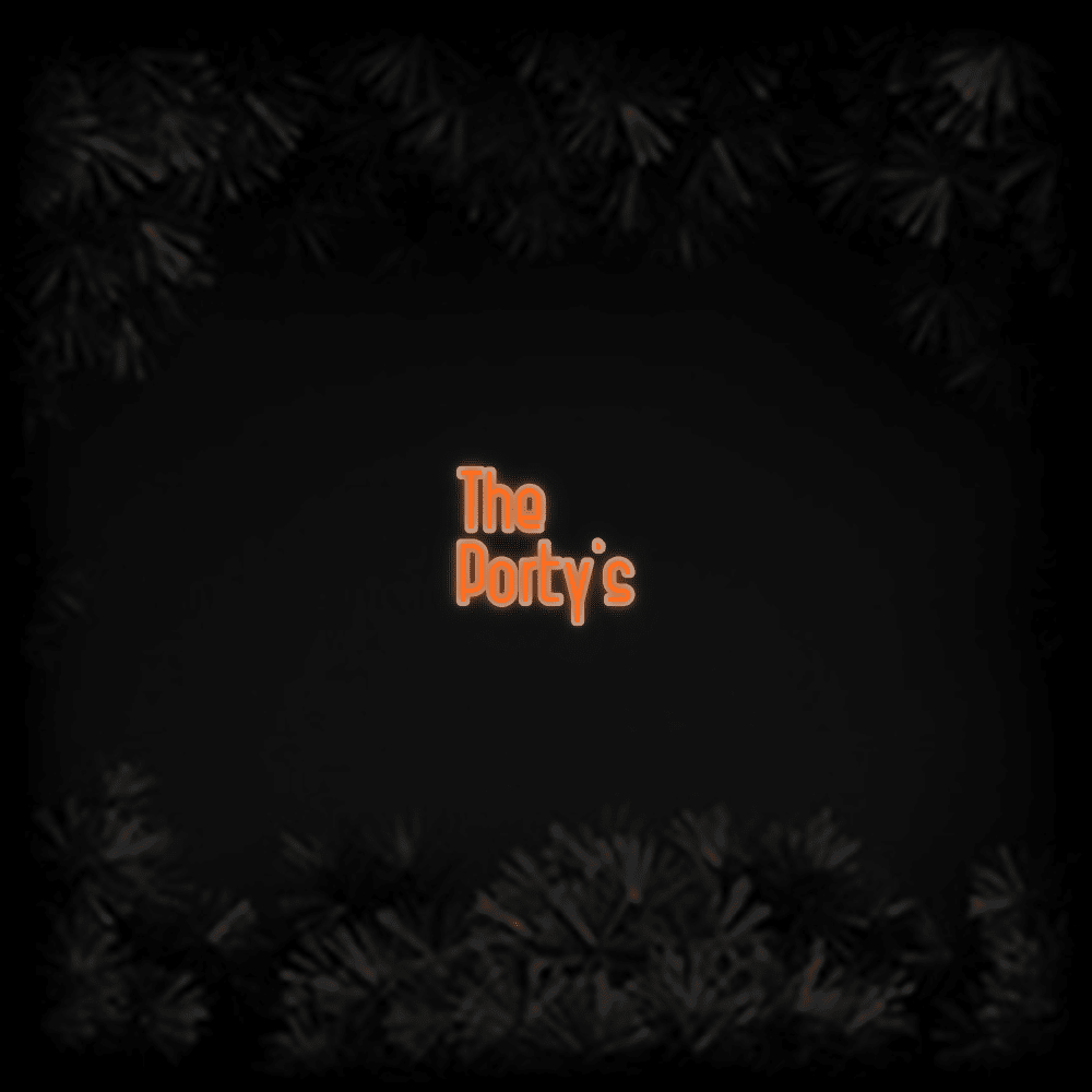 Konfiguriertes LED - Neonschild: The Porty‘s - Official Neon - led neon schild schriftzug personalisiert