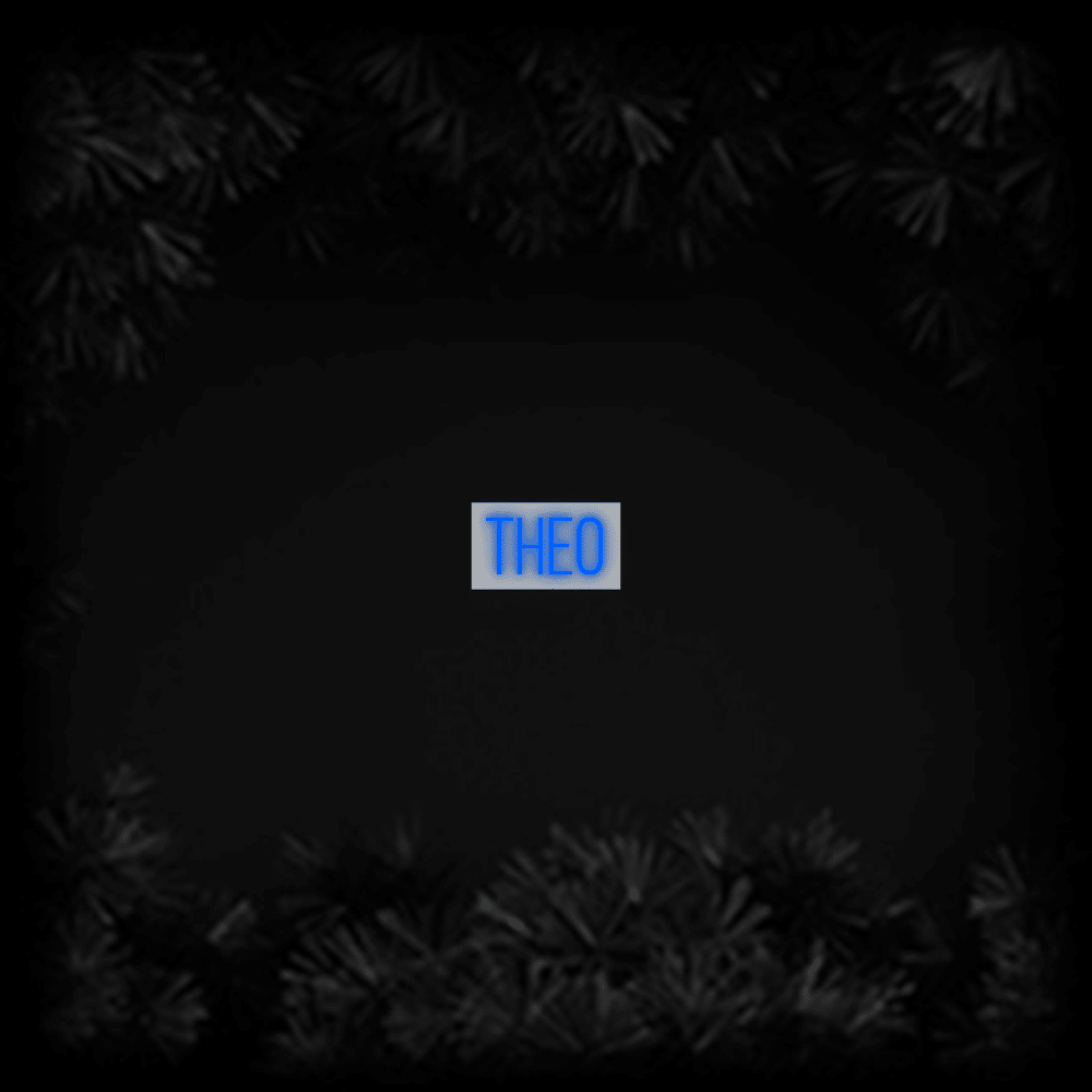Konfiguriertes LED-Neonschild: THEO - Official Neon - led neon schild schriftzug personalisiert